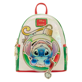 stitch & scrump iridescent holiday ornament mini backpack