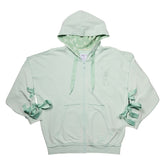 peter pan tinker bell ribbon unisex zip up hoodie
