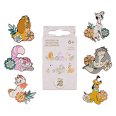 disney dogs & cats floral mystery box pin