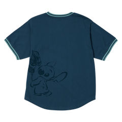 stitch patch unisex ringer tee
