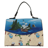 peter pan exclusive captain hook pirate ship crossbody bag