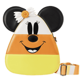mickey and minnie mouse candy corn crossbody bag