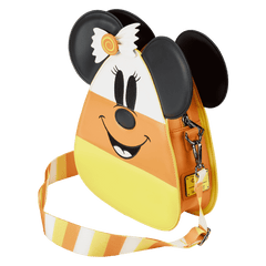 mickey and minnie mouse candy corn crossbody bag