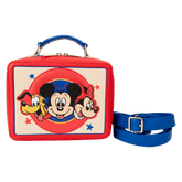 mickey & friends classic lunchbox crossbody bag