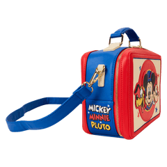 mickey & friends classic lunchbox crossbody bag