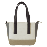 mickey & friends canvas mini tote crossbody bag