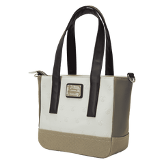 mickey & friends canvas mini tote crossbody bag