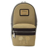 mickey & friends canvas drink holder crossbody bag