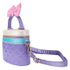 daisy duck 85th anniversary sequin quilted crossbody bag
