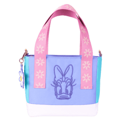daisy duck 85th anniversary mini tote crossbody bag