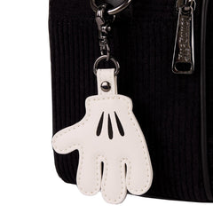 mickey mouse classic corduroy convertible mini backpack & crossbody bag