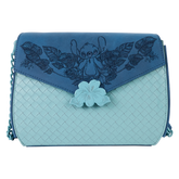 stitch embroidered floral crossbody bag