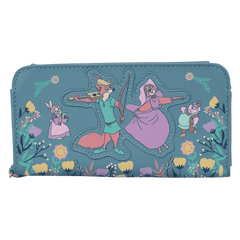 robin hood exclusive sherwood forest floral wristlet wallet