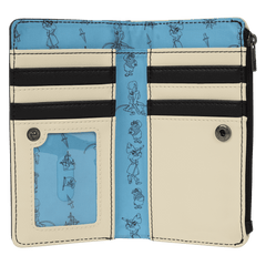 peter pan exclusive captain hook pirate skull flap wallet