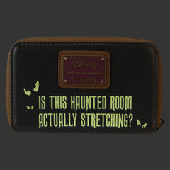 haunted mansion stretching room portraits glow zip around wallet