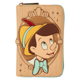 pinocchio cameo zip around wallet