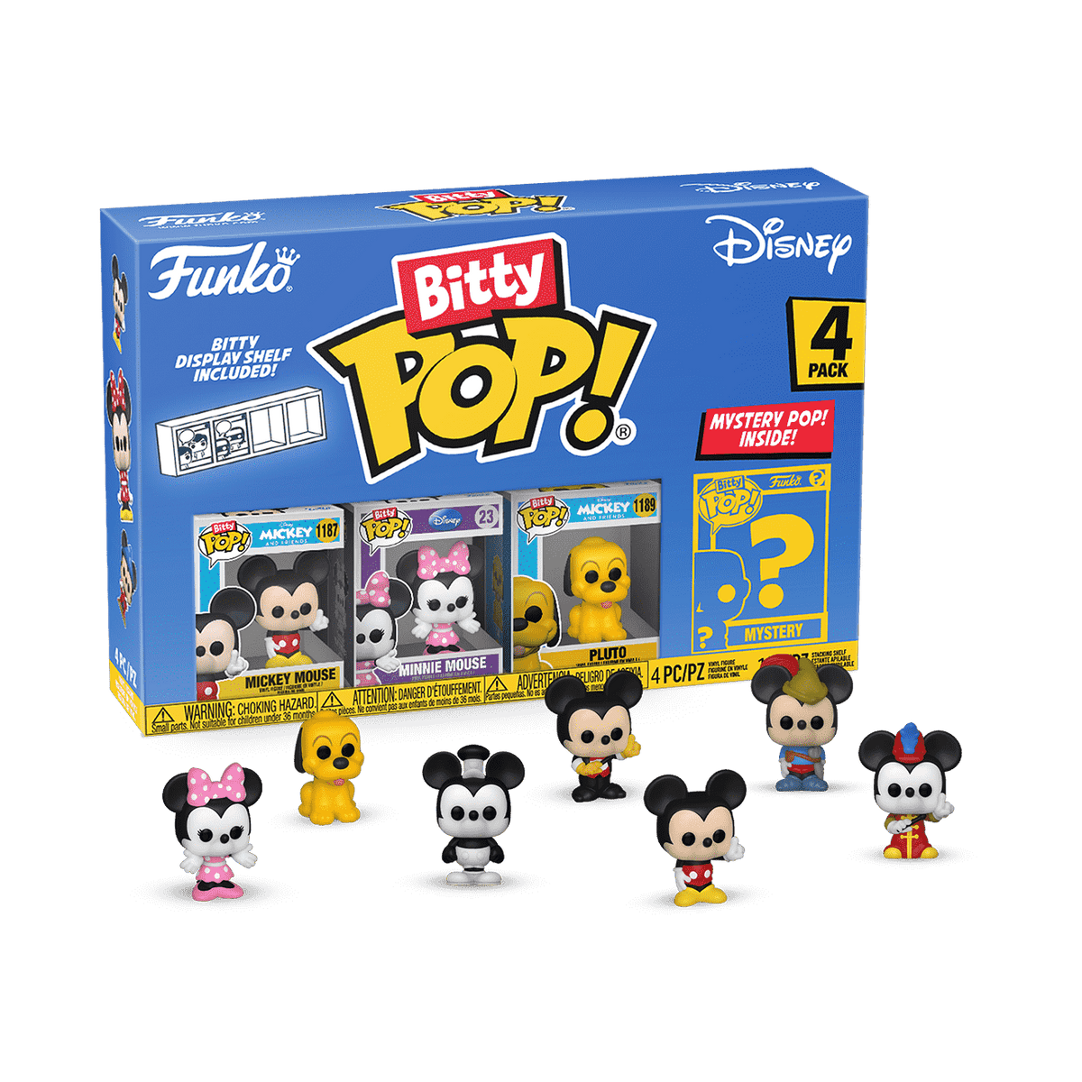 bitty pop! disney 4-pack series 1