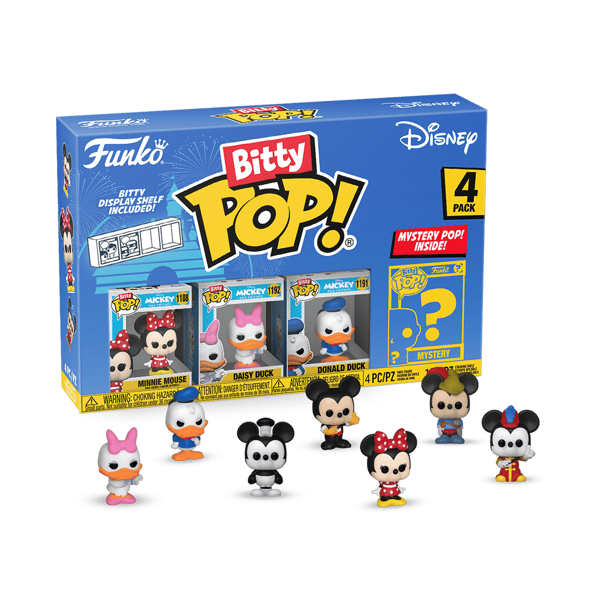 bitty pop! disney 4-pack series 2