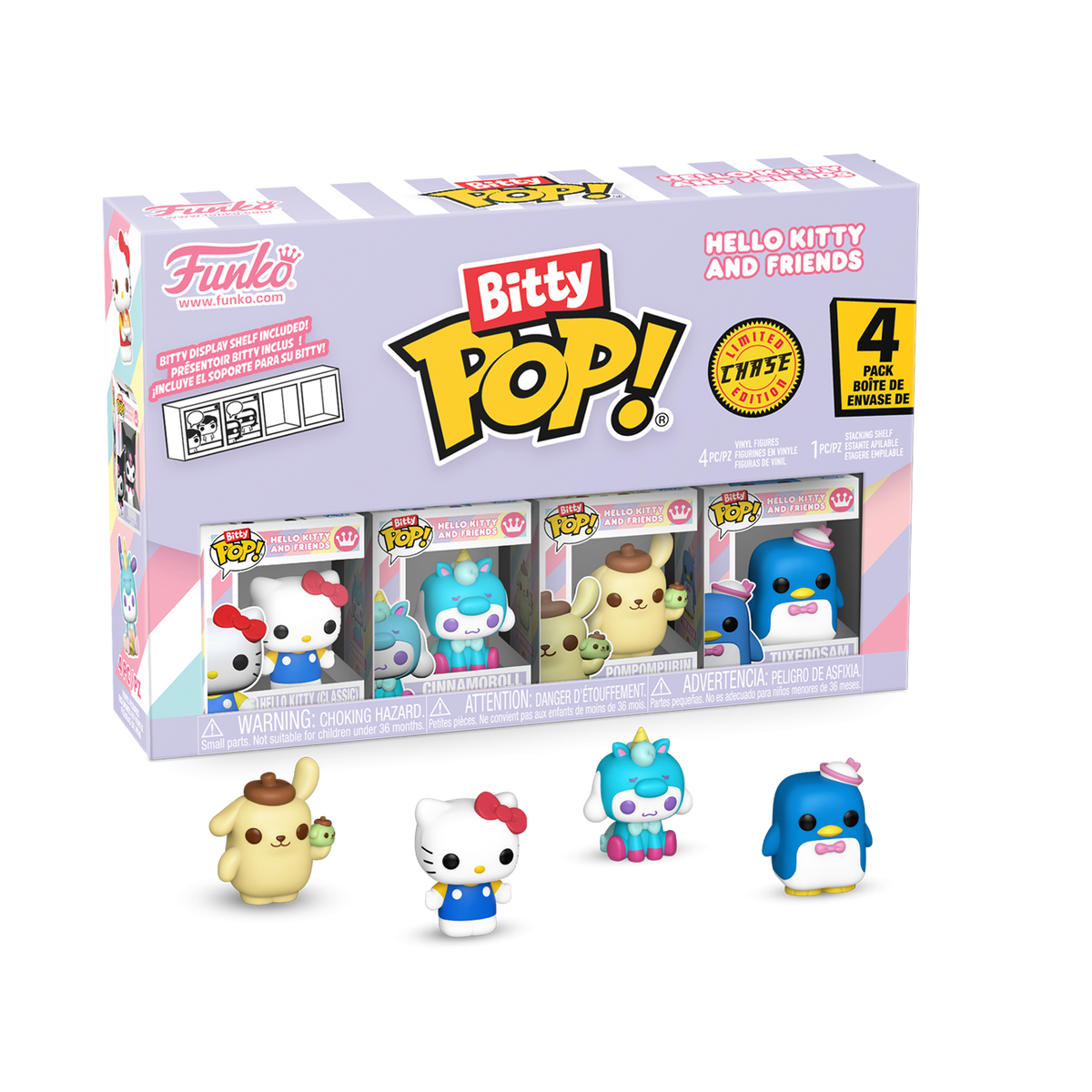bitty pop! hello kitty and friends 4-pack series 1