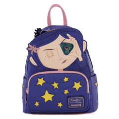 coraline stars cosplay mini backpack