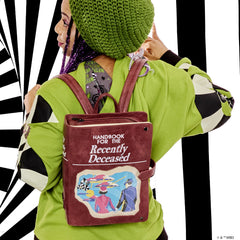 beetlejuice handbook for the recently deceased pin trader backpack