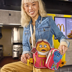 mcdonald's birdie the early bird crossbuddies® cosplay crossbody bag with coin bag