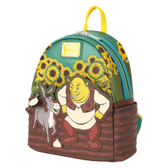shrek & donkey sunflower field mini backpack