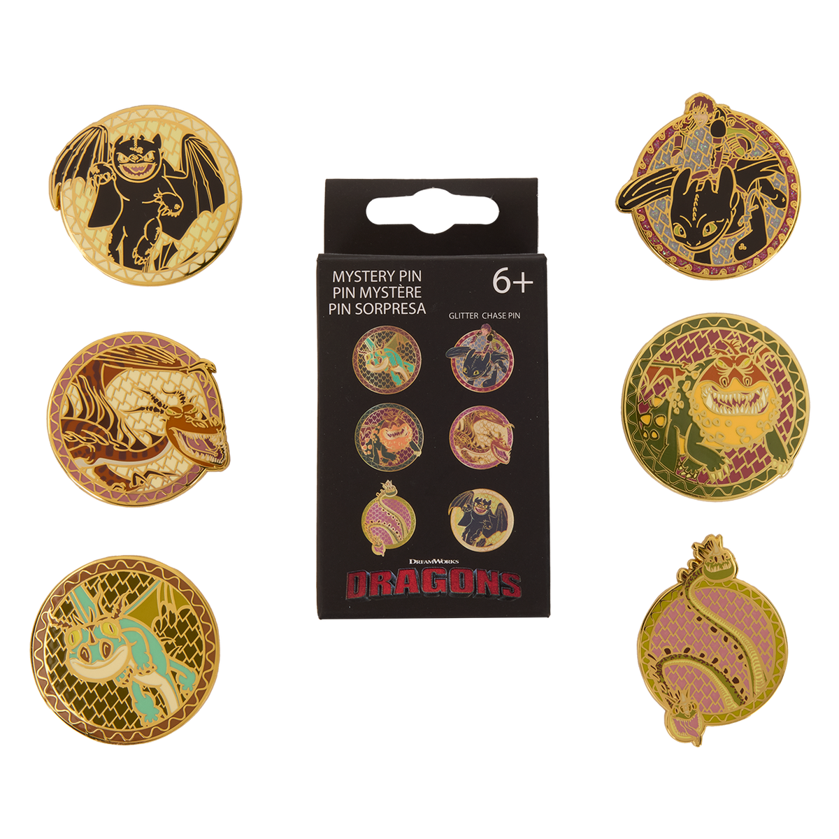 how to train your dragon mystery box pin