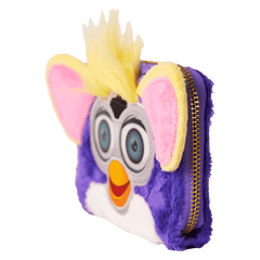 furby plush cosplay lenticular zip around wallet