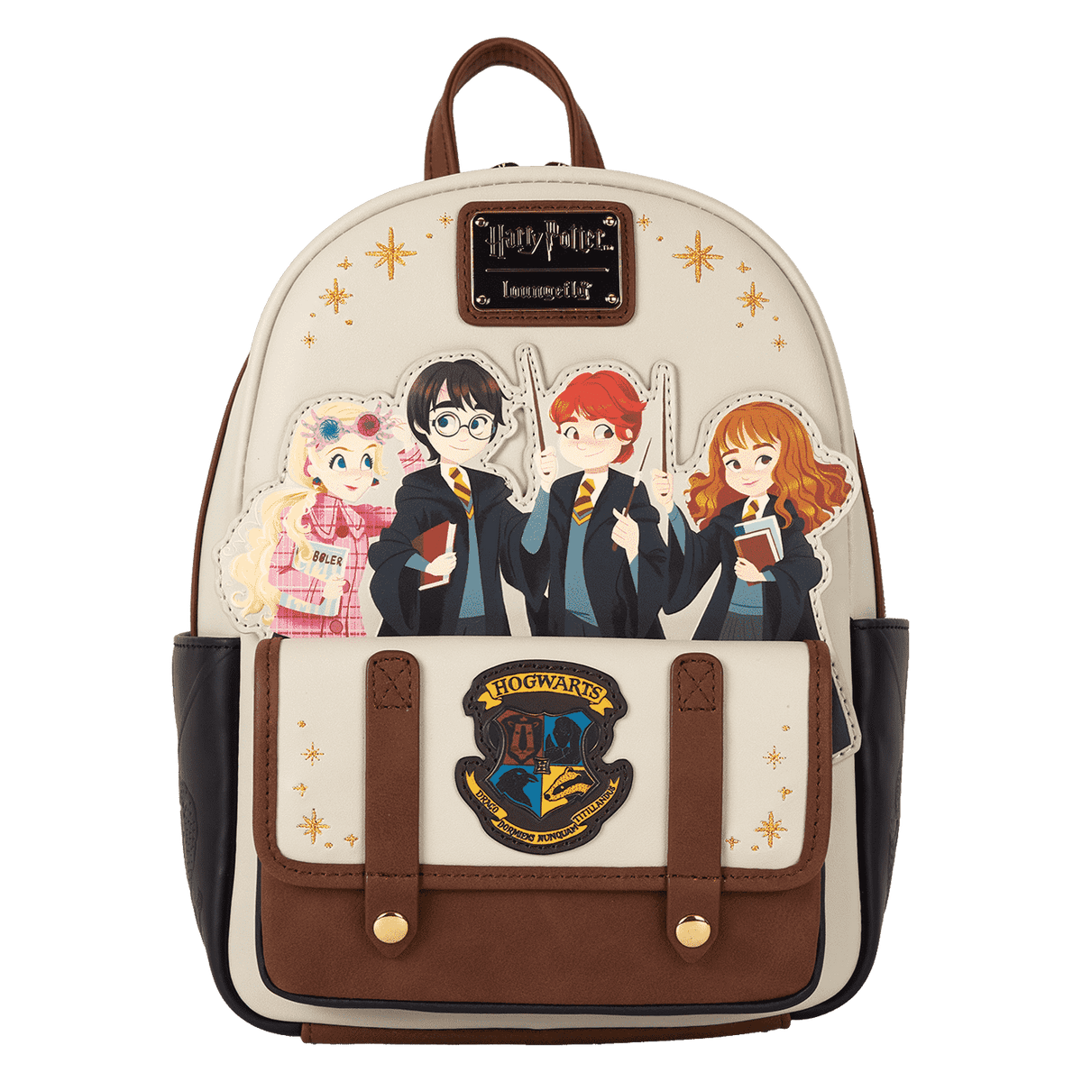 harry potter hogwarts flap pocket mini backpack