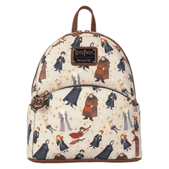 harry potter hogwarts all-over print mini backpack