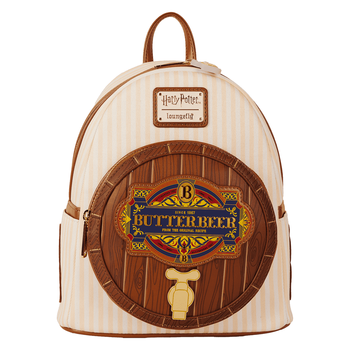 harry potter butterbeer barrel scented mini backpack