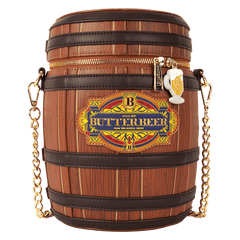 harry potter butterbeer barrel scented figural crossbody bag