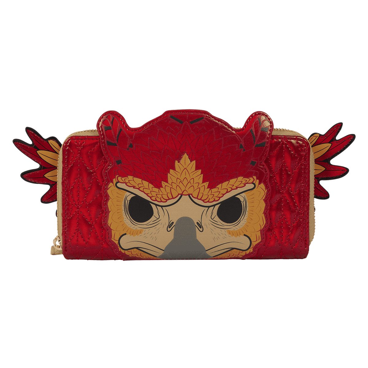 funko pop! by loungefly harry potter exclusive fawkes phoenix cosplay zip around wallet