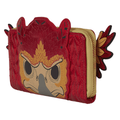 funko pop! by loungefly harry potter exclusive fawkes phoenix cosplay zip around wallet
