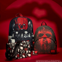 i heart horror it pennywise glow crossbody bag