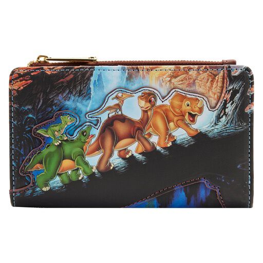 the land before time poster flap wallet