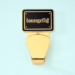 loungefly gold metal display wall hook