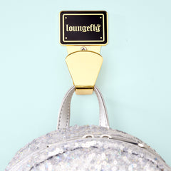 loungefly gold metal display wall hook