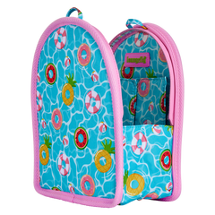 loungefly pool day light-up mini backpack bag organizer insert
