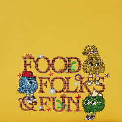 mcdonald's vintage fry kids triple pocket mini backpack