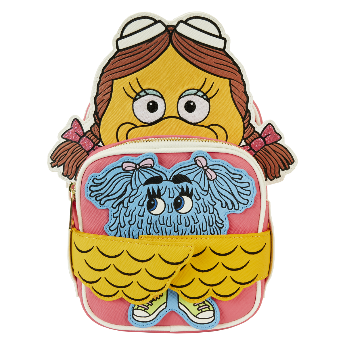 mcdonald's birdie the early bird crossbuddies® cosplay crossbody bag with coin bag