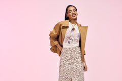 minnie mouse lace detail unisex raglan tee