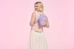 minnie mouse floral and lace mini backpack