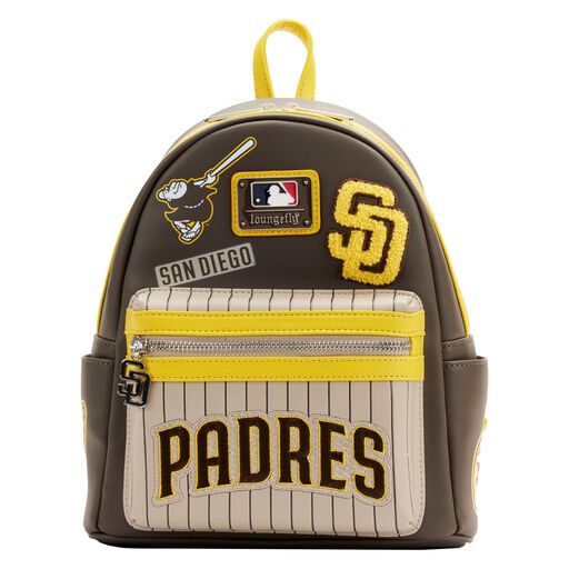 mlb sd padres patches mini backpack
