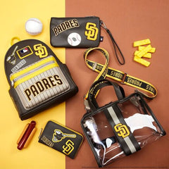 mlb sd padres patches mini backpack