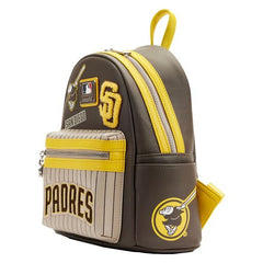 mlb sd padres patches mini backpack