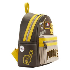 mlb sd padres patches mini backpack