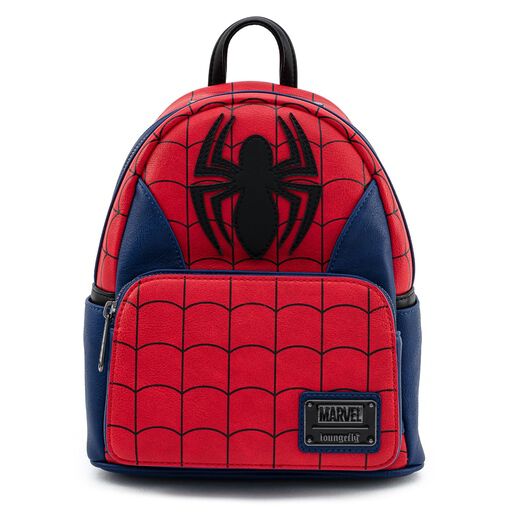 marvel spider-man classic cosplay mini backpack