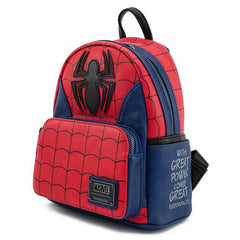 marvel spider-man classic cosplay mini backpack